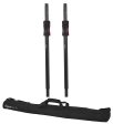 Gator Frameworks GFW-ID-SPKR-SPSET, ID Speaker Sub Pole with Carry Bag - 2 Pair on Sale