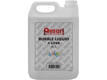 Antari BL-4 Bottle of Bubble Fluid - 4 Liter Online Hot Sale