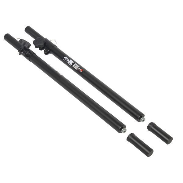 ProX X-SPAM20X2 PKG, Set of 2, 20mm Threaded Deluxe Subwoofer Pole Mount with 1 3 8 I Inch Adapter Fashion