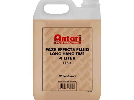 Antari FLZ-4 Premium Water Based Fazer Fluid - 4L Bottle For Cheap