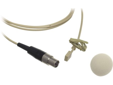 Shure WL93T Miniature Lavalier Microphone with 4 Feet Cable and TA4F Connector - TAN Online Hot Sale