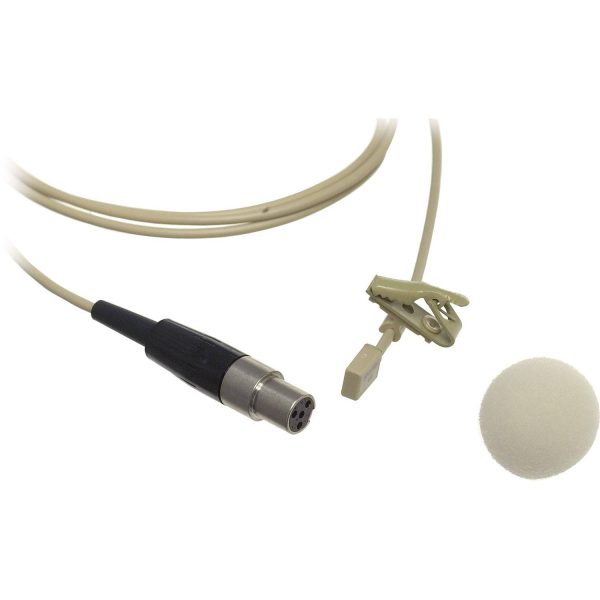 Shure WL93T Miniature Lavalier Microphone with 4 Feet Cable and TA4F Connector - TAN Online Hot Sale