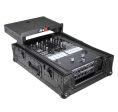 B-Stock Scratch & Dent: ProX XS-DJMS11LTBL, Flight Case for Pioneer DJM-S11 Mixer with Sliding Laptop Shelf - Black on Black Hot on Sale