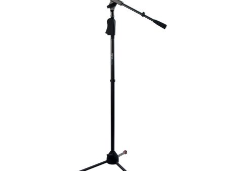 Gator Frameworks GFW-MIC-2110 Deluxe Tripod Mic Stand with Single Section Boom Hot on Sale