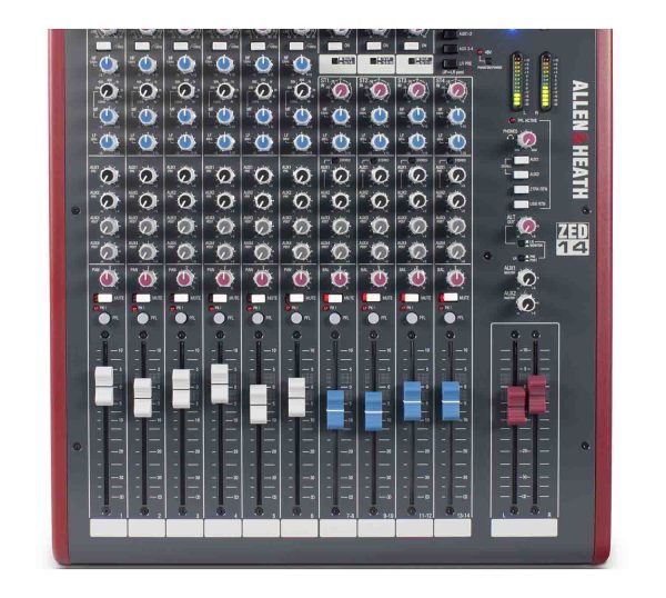 Allen & Heath ZED-14 Multipurpose 14-Channel Mixer with USB Audio Interface Online now