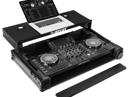 Odyssey 810SC4M DJ Flight Case with Glide Style Laptop Platform for Denon DJ SC LIVE 4 I-Board Online Hot Sale