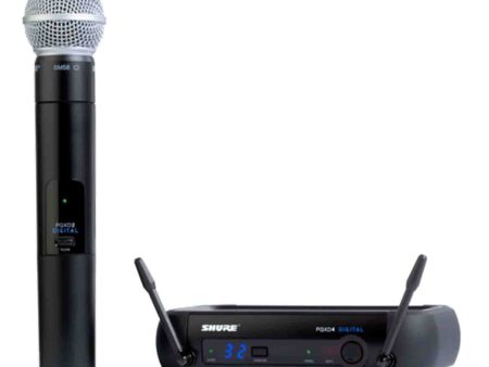 Shure PGXD24 SM58-X8 Digital Handheld Wireless Microphone System with SM58 Online Hot Sale