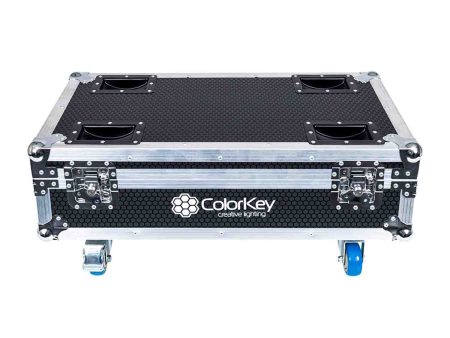 Colorkey CKU-9028 Charging Road Case for Mobilepar Mini Hex 4 Uplights on Sale