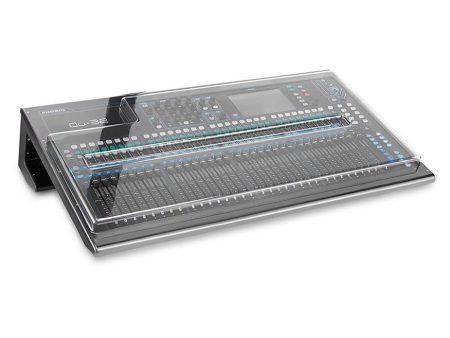 Decksaver DSP-PC-QU32 Cover for Allen & Heath QU-32 Mixer For Sale