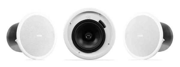 B-Stock: QSC AC-C8T Acoustic Coverage Series 8 Inch 2-Way 80W Ceiling Loudspeaker - White on Sale