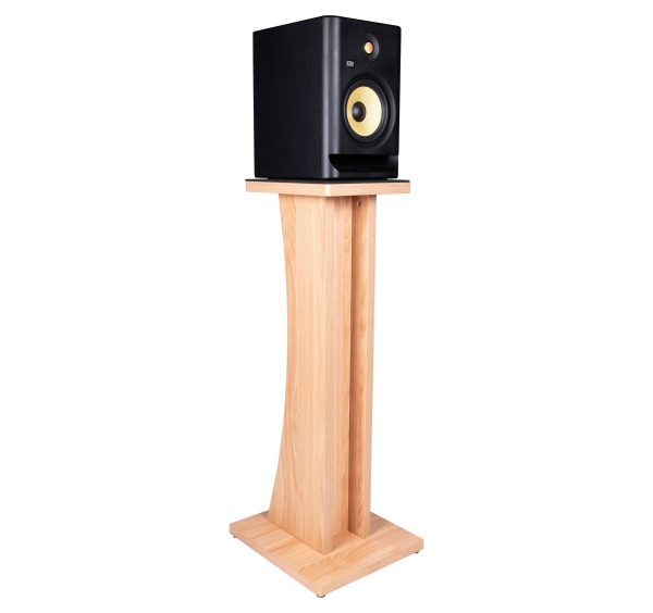 Gator GFW-ELITESPKSTMN-MPL Elite Series Studio Monitor and Speaker Stand - Maple Online Hot Sale