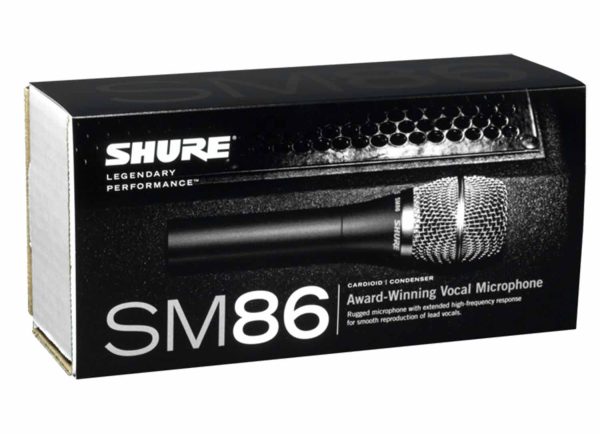 Shure SM86 Cardioid Condenser Handheld Vocal Microphone Sale