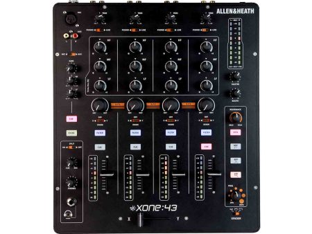 Allen & Heath XONE:43, 4 Channel Analogue DJ Mixer Online Sale