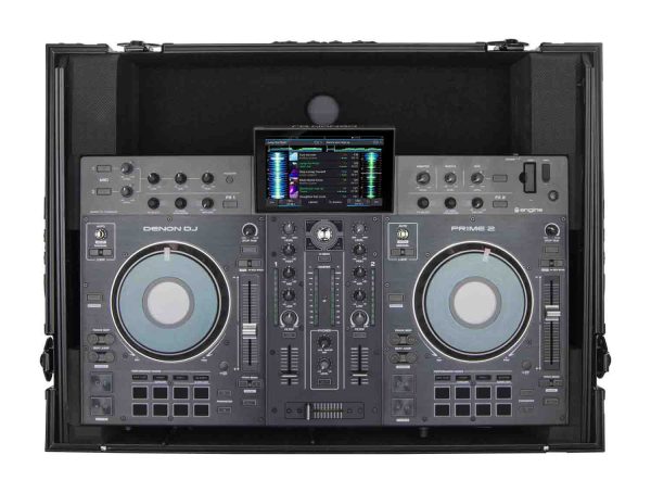 Odyssey FZGSPRIME2BL Denon Prime 2 Glide Style Black Flight Case Online Hot Sale