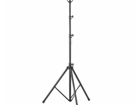 Odyssey LTP2, 12-Feet Tall Black Lighting Tripod Stand With Top T-Bar Supply