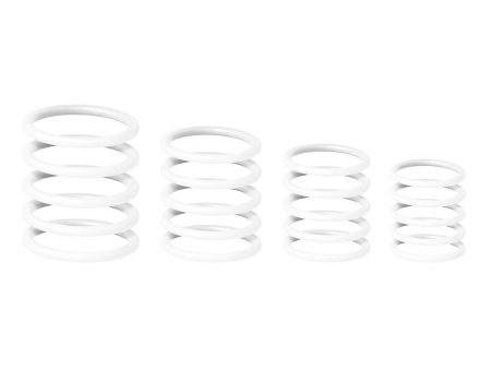 Gravity GRP5555WHT1 Universal Gravity Ring Pack, Ghost White Hot on Sale