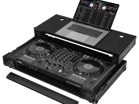 Odyssey FZGSDDJFLX6BL, ATA Flight Case for Pioneer DDJ-FLX6 with Glide Laptop Platform - Black on Sale