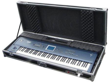 Odyssey FZKB88W DJ Flight Case for 88 Note Keyboard For Discount