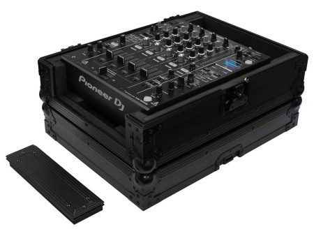 Odyssey FZ12MIXXDBL Universal Black 12″ Format DJ Mixer Flight Case with Extra Deep Rear Cable Compartment Sale