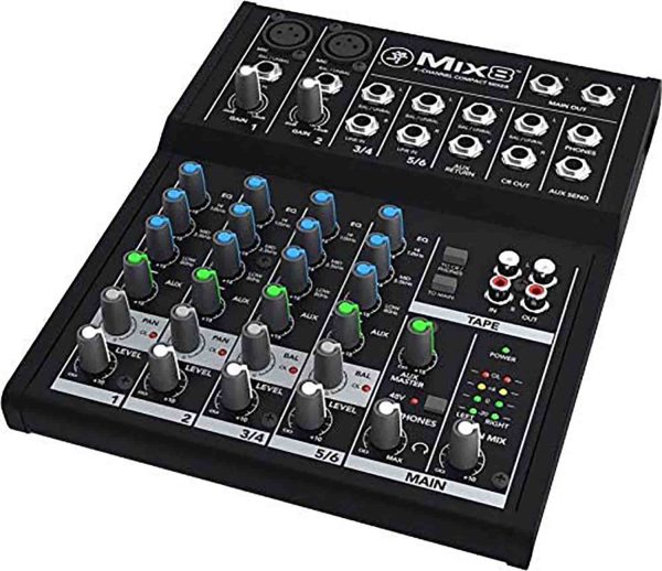 Mackie Mix8 8-Channel Mix Series Compact Mixer Cheap