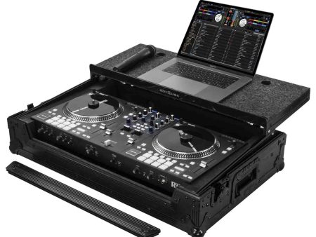 Odyssey FZGSRANEONEWBL DJ Flight Case for Rane One with Patented Glide Platform - Black Online now