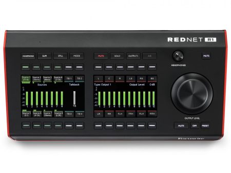 Focusrite Pro RedNet R1 Desktop Remote Controller for Red Interfaces - Dante Devices Sale