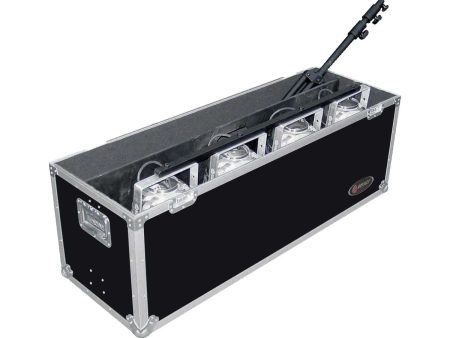 Odyssey FZPAR1, Utility Flight Case For Four Par 56 Online Hot Sale