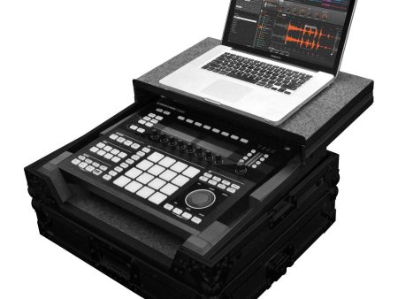 Odyssey FZGSMASCHINESBL Black Native Instruments Maschine Studio Flight Case with Glide Platform Cheap