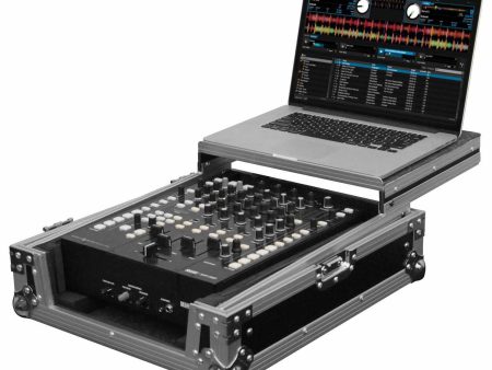 Odyssey FZGS12MX1 Universal Low Profile 12″ Format DJ Mixer Flight Case with Glide Platform Sale