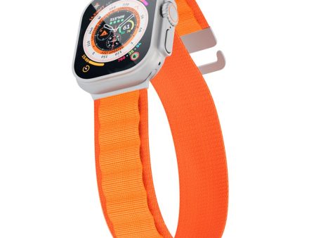 Apple Watch (42 44 SE 45 46 49mm) Epico Alpine Strap - Orange Hot on Sale