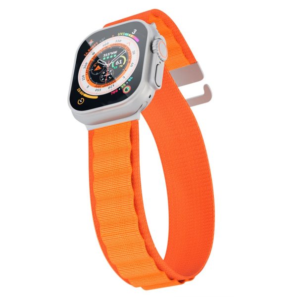 Apple Watch (42 44 SE 45 46 49mm) Epico Alpine Strap - Orange Hot on Sale