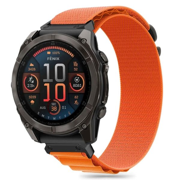 Universal Garmin 26mm QuickFit Tech-Protect Nylon Pro Rem - Orange Online now