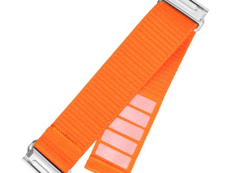 Universal Garmin Smartwatch (26mm QuickFit) Fixed Nylon Rem - Orange on Sale