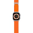 Apple Watch (42 44 SE 45 46 49mm) Epico Alpine Strap - Orange Hot on Sale