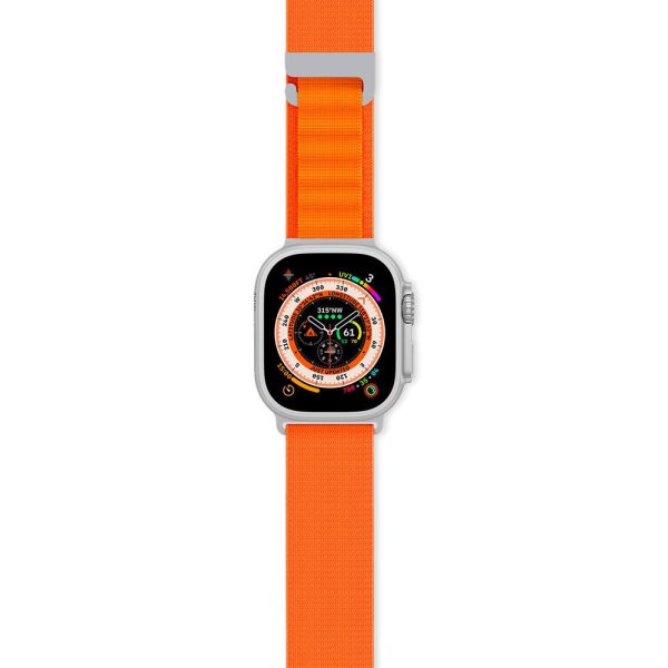 Apple Watch (42 44 SE 45 46 49mm) Epico Alpine Strap - Orange Hot on Sale