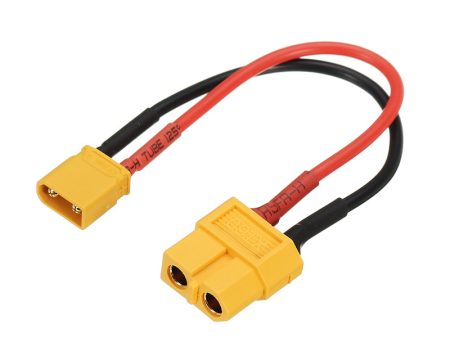 10cm 18AWG XT60 Female Plug to XT30 Male Plug Cable Adapter for Battery Charging Online