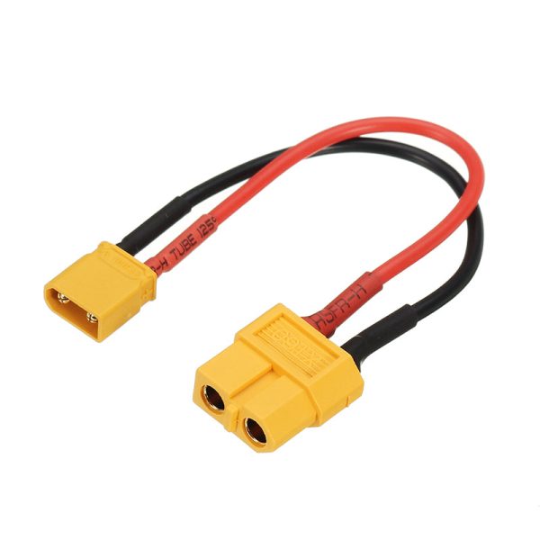 10cm 18AWG XT60 Female Plug to XT30 Male Plug Cable Adapter for Battery Charging Online