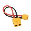 10cm 18AWG XT60 Female Plug to XT30 Male Plug Cable Adapter for Battery Charging Online