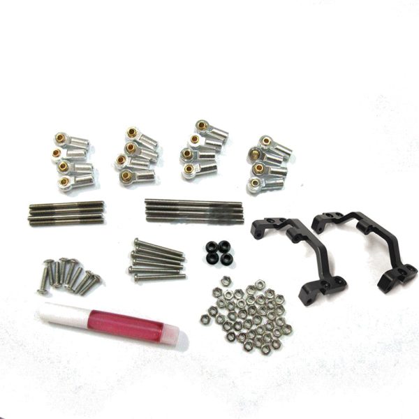 1 Set MN-90 1 12 Upgraded Rc Car Spare Parts All Metal Pull Rod +Holder Hot on Sale