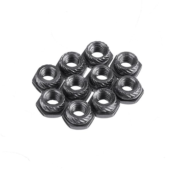 20 PCS Flywoo Plating Carbon Steel M3 Hexagonal Screw Insert Lock Nut  for RC Drone FPV Racing Online Sale