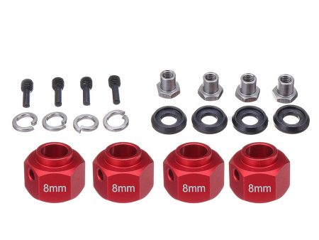 1 Set 8mm 9mm Widen Adapter Widening Kit for 1 10 RC Car TRAXXAS TRX-4 TRX4 Trucks Wheels For Cheap