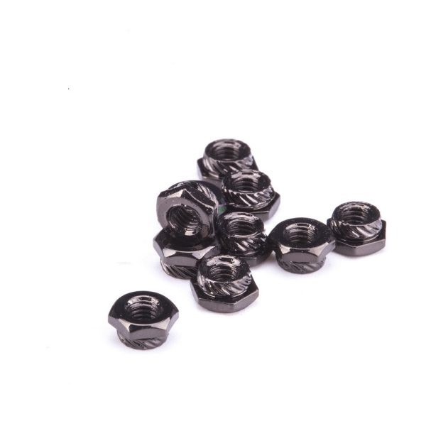 20 PCS Flywoo Plating Carbon Steel M3 Hexagonal Screw Insert Lock Nut  for RC Drone FPV Racing Online Sale